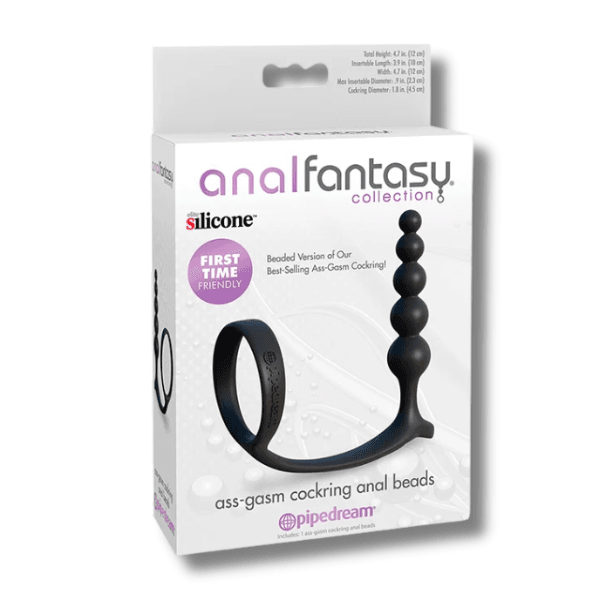 Anal Fantasy Collection – Anillo para Pene y Perlas Anales