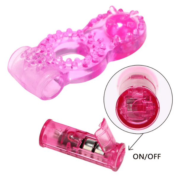 ANILLO VIBRADOR CON PERLITA - Mi tienda