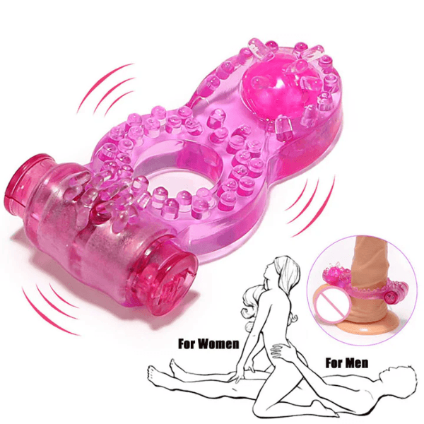 ANILLO VIBRADOR CON PERLITA - Mi tienda