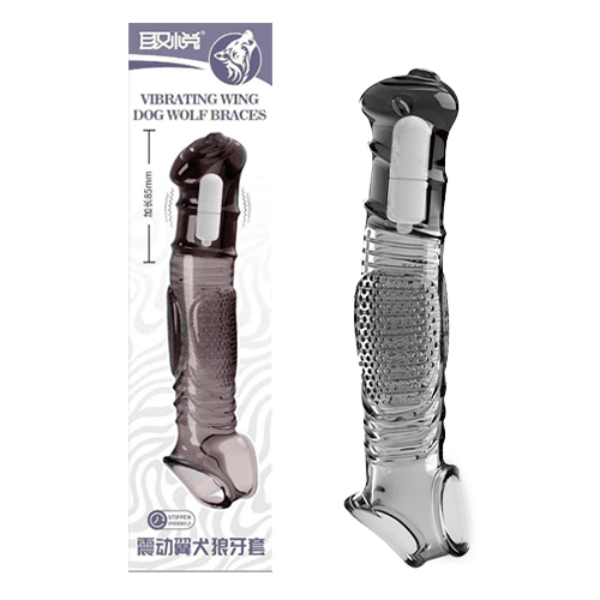 Funda para pene Dog con vibración - Mi tienda