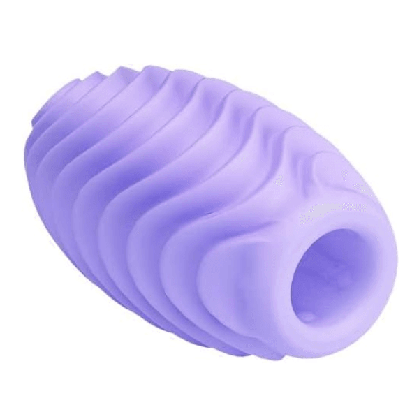 MASTURBADOR HUEVITO ROMANTIC MORADO PRETTY LOVE - Mi tienda