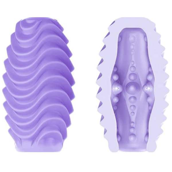 MASTURBADOR HUEVITO ROMANTIC MORADO PRETTY LOVE - Mi tienda