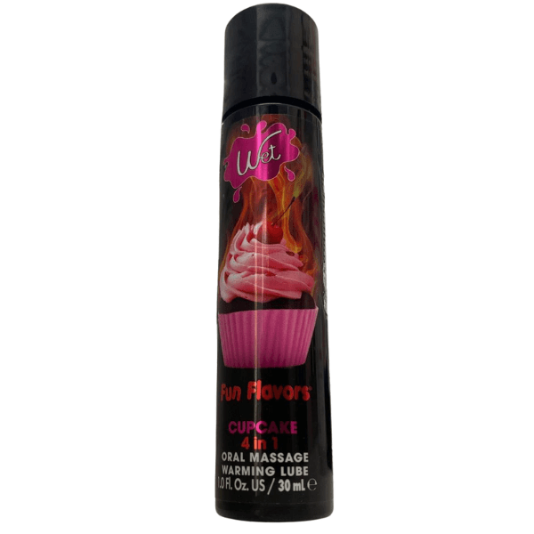 LUB WET 4 EN 1 FUN FLAVOR CUPCAKE 30ML - Mi tienda