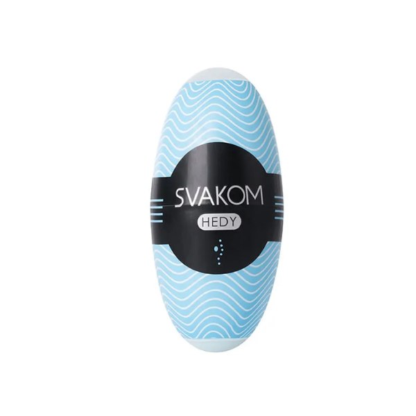 Huevo masturbador SVAKOM Azul
