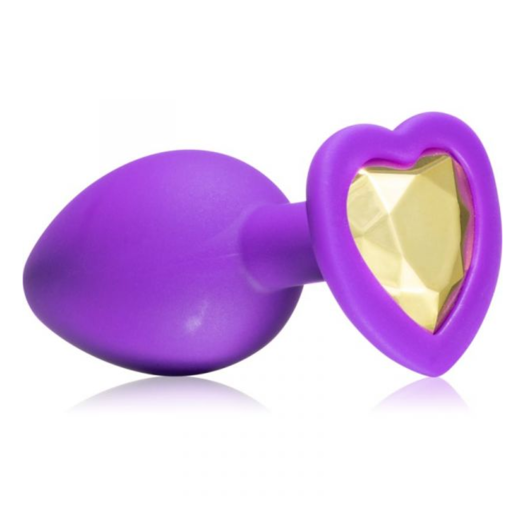 Bling plug medium temptasia corazón purple