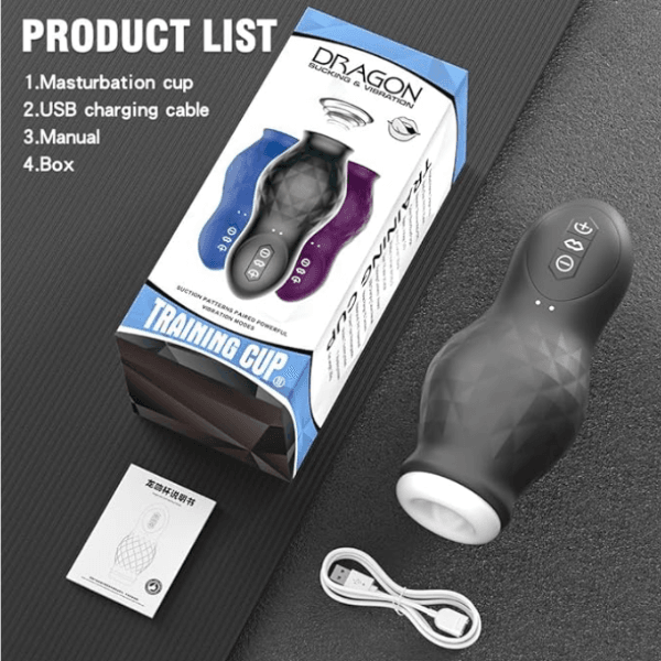 Masturbador electrico y succion TRAINING CUP - Mi tienda