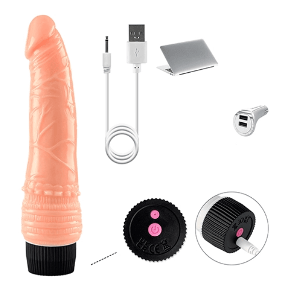 Vibrador Lance Cock Recargable