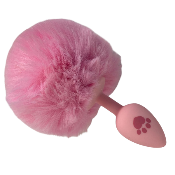 PLUG SILICONA CONEJO ROSA