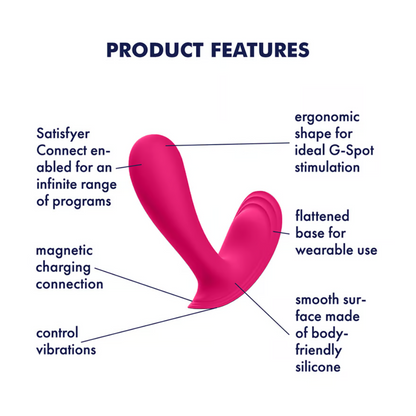 wearable vibrator top secret satisfyer-