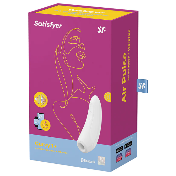 Satisfyer Curvy 1+ Vibrador Estimulante de Clítoris  Control con App