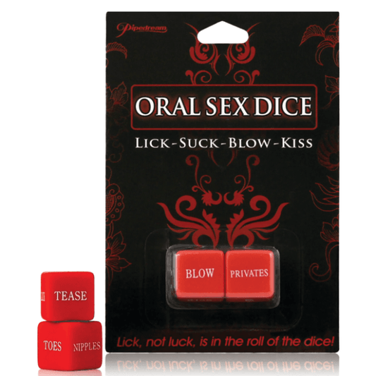 Dados Oral Sex Dice Lick-Suck-Blow-Kiss - Mi tienda