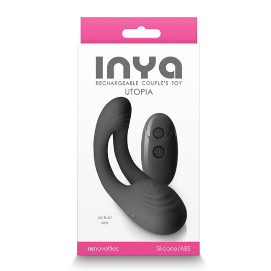 Vibrador para parejas Inya Utopia - Negro