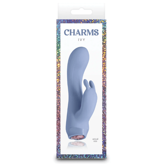 Conejito Charms Ivy – Azul - Mi tienda