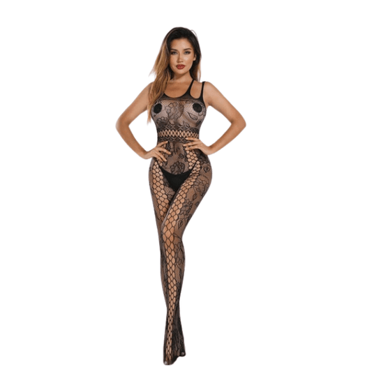 BODY MALLA COMPLETO NEGRO - Mi tienda