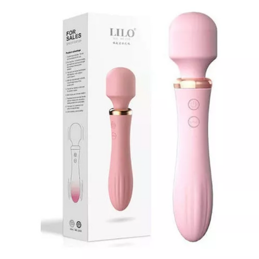 VIBRADOR LILO SHAPE OF LOVE - MASAJEADOR CLITORIAL HITACHI Y PENETRACIÓN