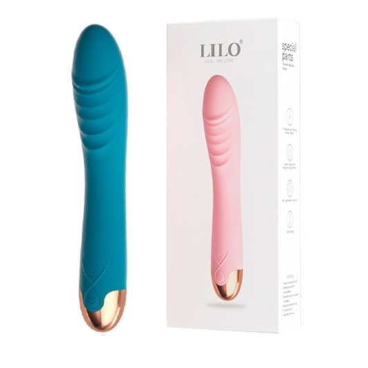 VIBRADOR GIRATORIO RECARGABLE VERDE