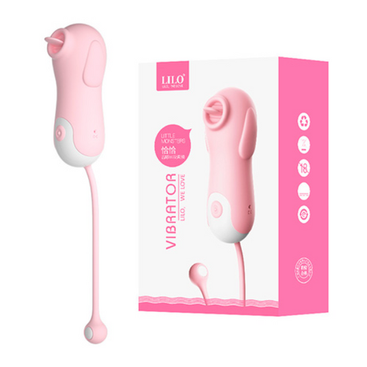 ESTIMULADOR DE CLITORIS LITTLE MONSTERS ROSA