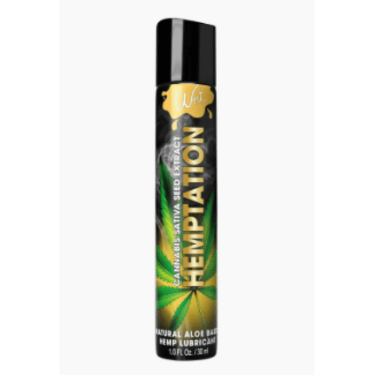 LUBRICANTE WET HEMPTATION 30ML - Mi tienda