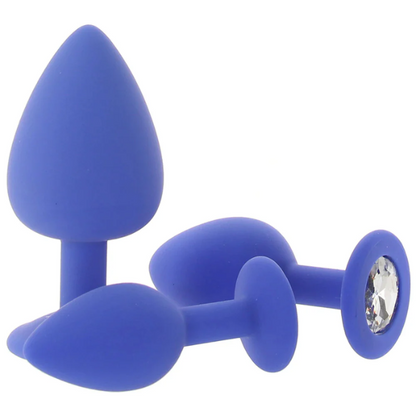 Set de plugs de silicona Cheeky Gems - Calexotics