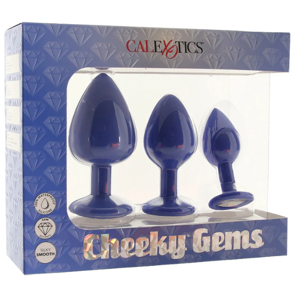 Set de plugs de silicona Cheeky Gems - Calexotics