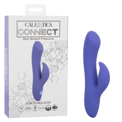 Estimulador dual CalExotics Connect -Conejito de aplicación CalExotics