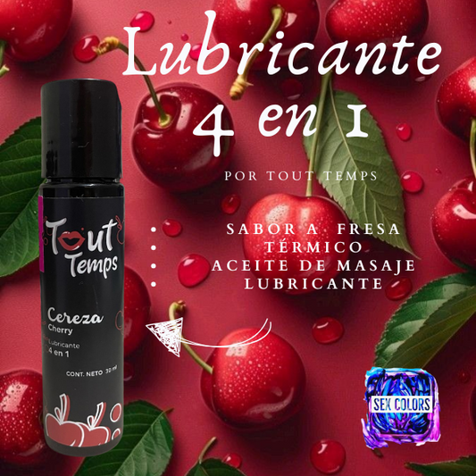 Lubricante Tout Temps cereza 30ml