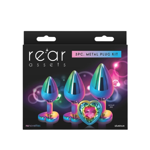 Set de Plugs Acero Inoxidable