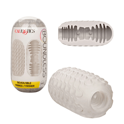 BOUNDLESS RIBBED STROKER MASTURBADOR - Mi tienda
