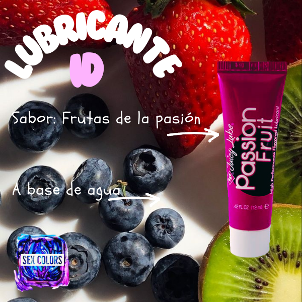 Lubricante ID base agua passion fruit 12ml