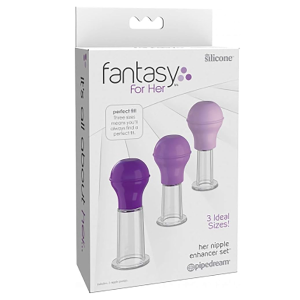 Fantasy for Her - Bombas de vacio para pezones