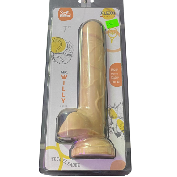 DILDO MR. WILLY BALLS 7"