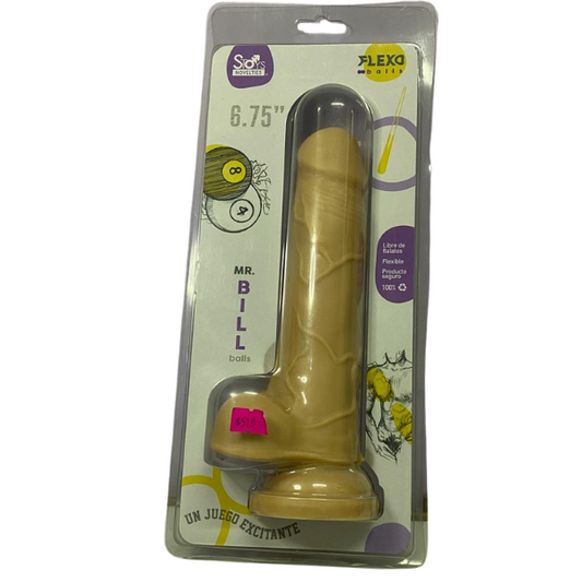 DILDO MR. BILL BALLS 6.75"