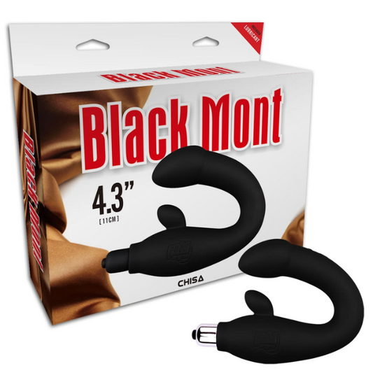 Estimulador anal y de  perineo con vibración - Black Mont