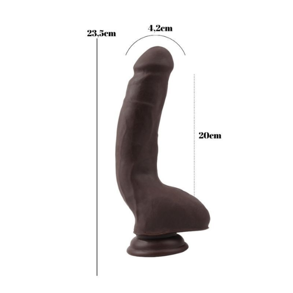 Dildo Carnal Pleasure Brown