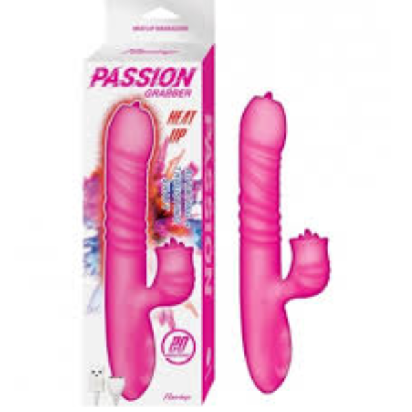 Vibrador Passion Grabber Heat Up - Pink