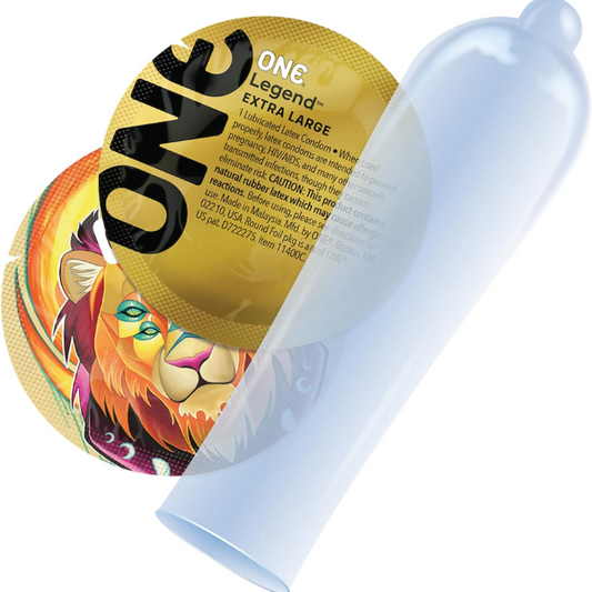 ONE Condones Legend XL | Preservativos de látex extra grandes