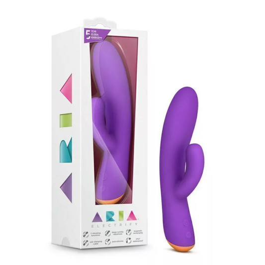 ARIA ELECTRIFY PLUM - Vibrador conejito Aria