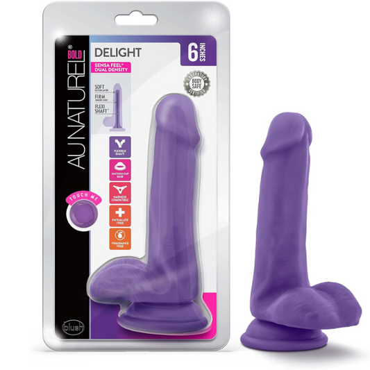 DILDO AUNATUREL BOLD DELIGHT 6"