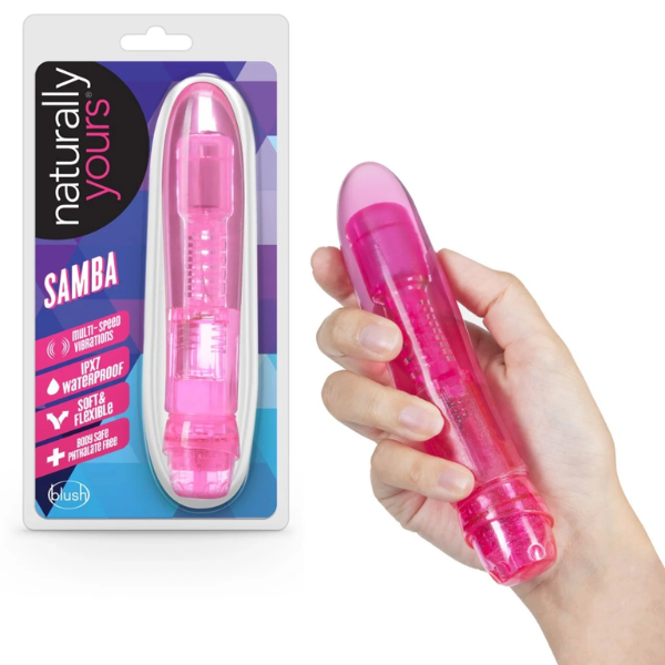 Vibrador Samba Rosa -Naturally Yours Samba Pink