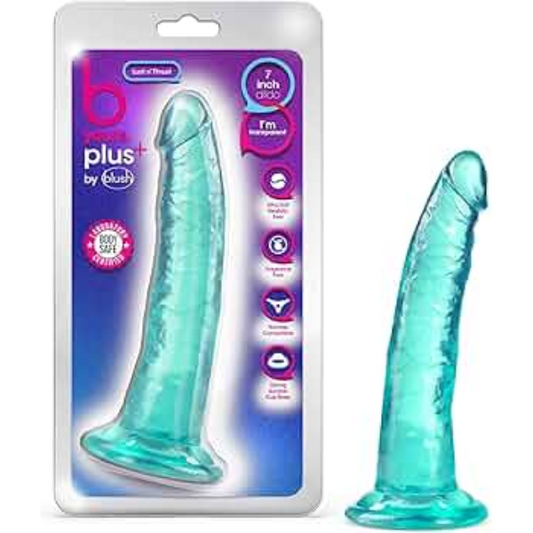 DILDO B YOUR PLUS LUST N´THRUST 7" BLUSH
