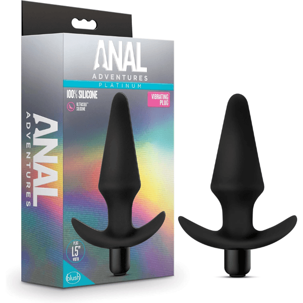 PLUG ANAL ADVENTURES CON VIBRACION - Mi tienda