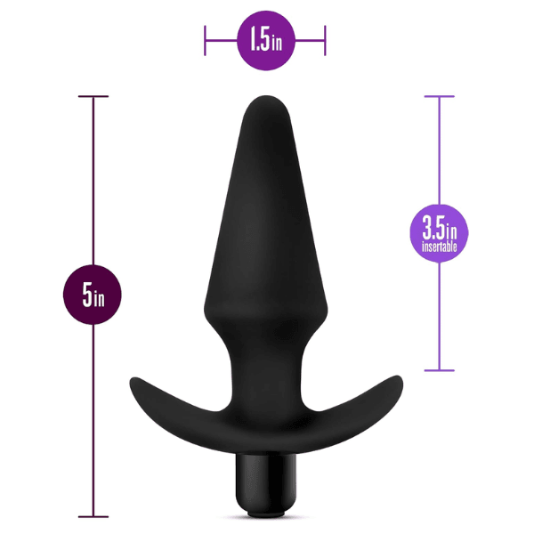 PLUG ANAL ADVENTURES CON VIBRACION - Mi tienda