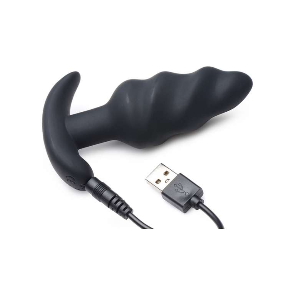 Bang! Silicone Swirl Plug Remote - plug a control remoto Bang