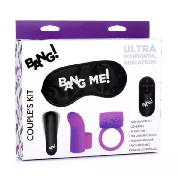 Bang! Couple´s Kit- Kit de Bala vibradora a control remoto