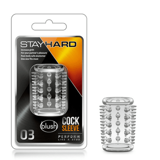Media funda para pene Stay Hard 03 - Mi tienda
