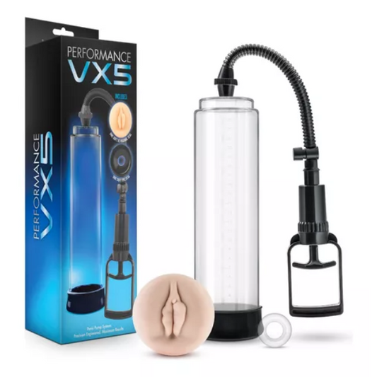 BOMBA DE VACIO VX5 BLUSH CON MASTURBADOR