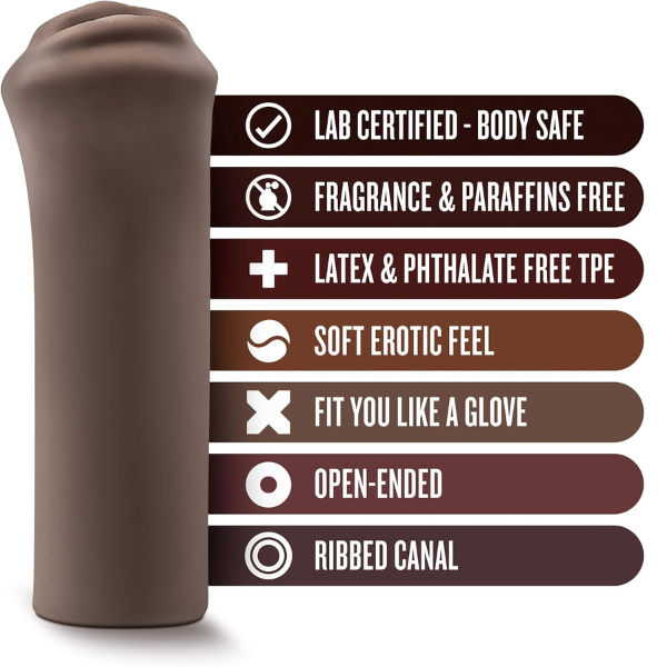 Chocolate caliente, Nicole traviesa Blush Novelties - Masturbador oral