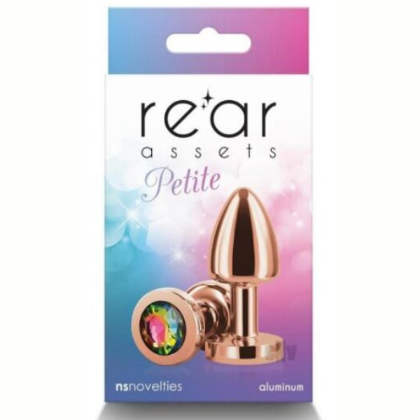 Rear Assets Petite Rose Gold Rainbow - Plug petite